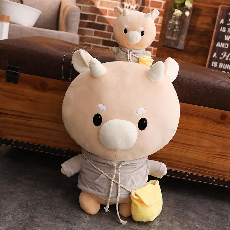 Hardworking sales cow plush