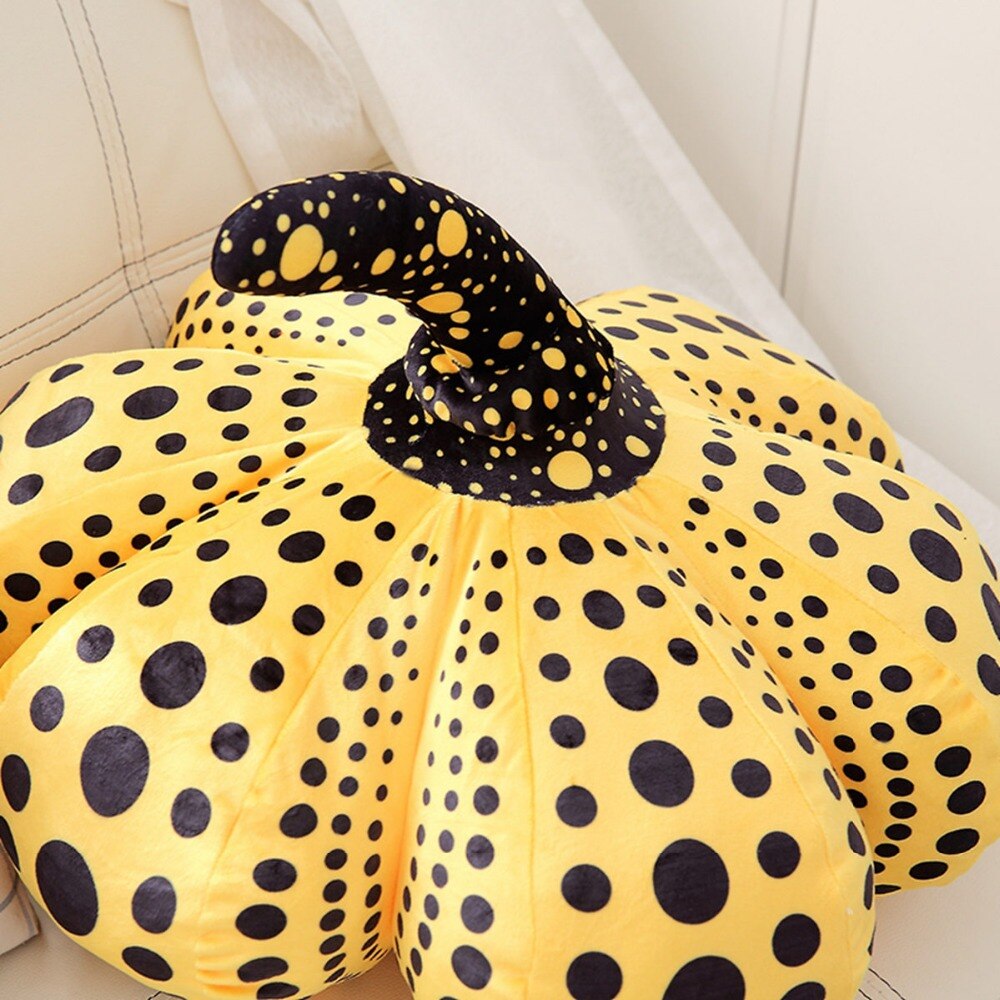 Spotted Pumpkin Pillow Plush