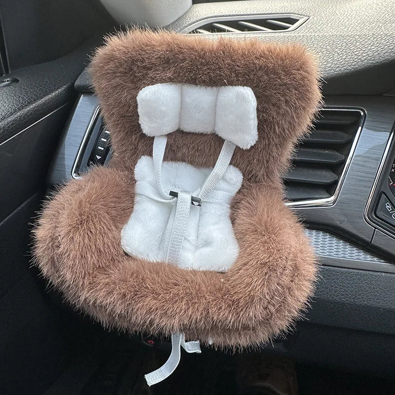 Labubu Plush Safety Seat