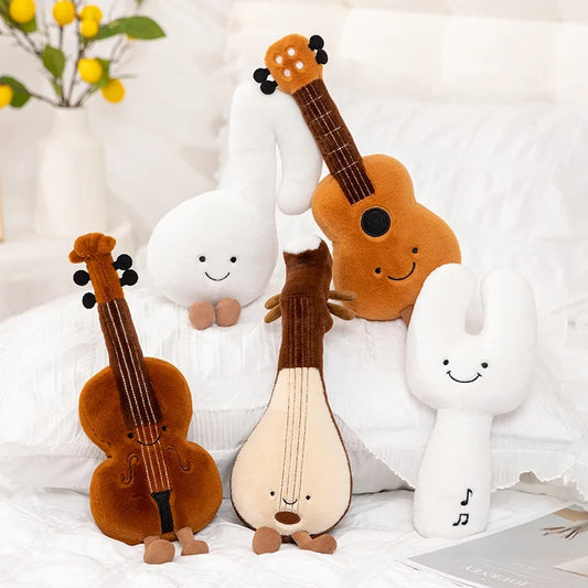 Musical Instrument Plushies