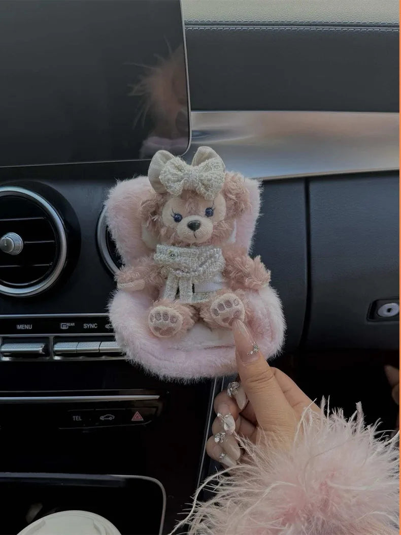 Labubu Plush Safety Seat