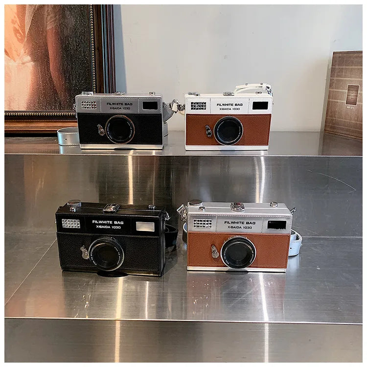 Retro Camera Crossbody Bag
