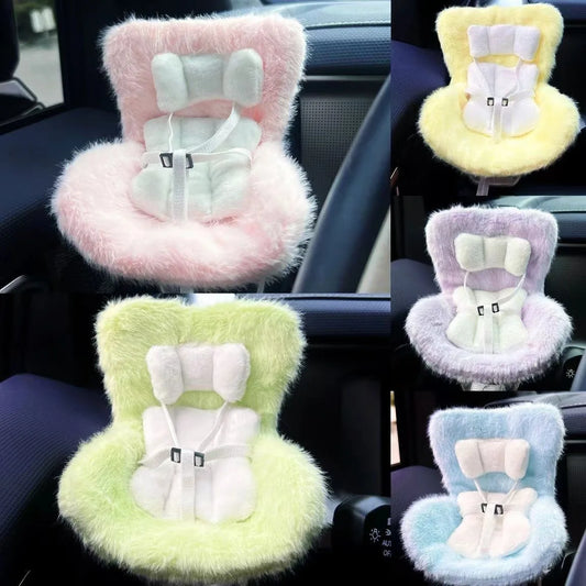 Labubu Plush Safety Seat