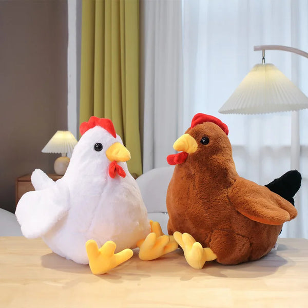 Chicken and Rooster Plush