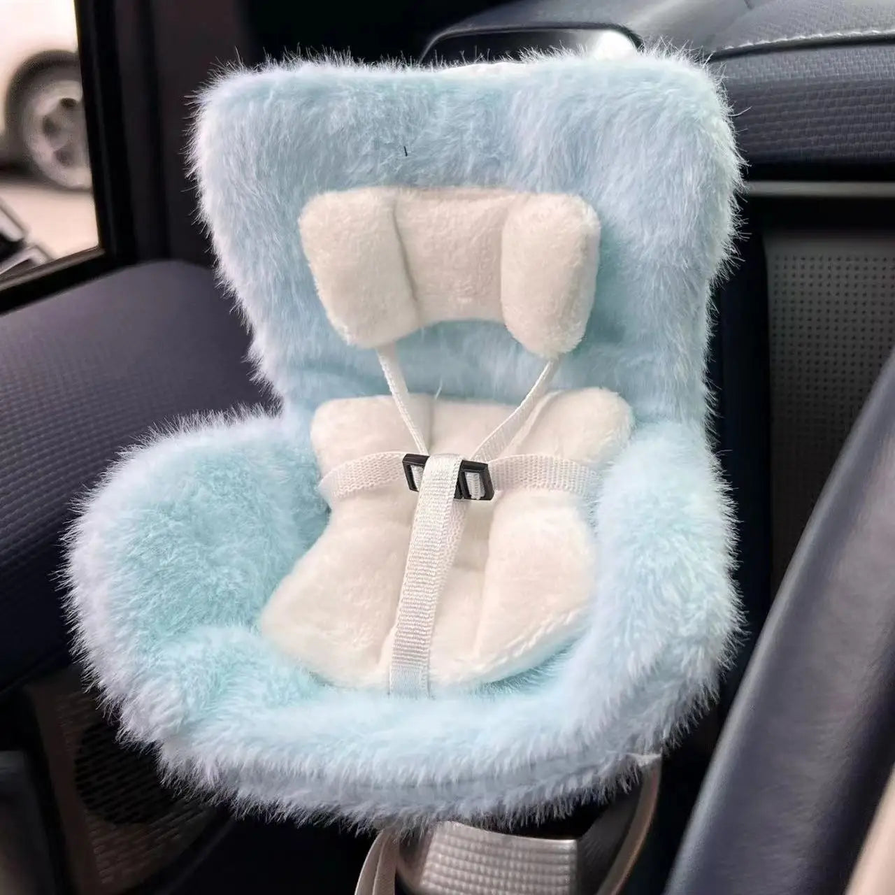 Labubu Plush Safety Seat