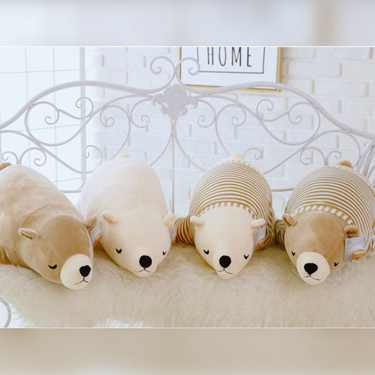Sleepy Polar Bear Plush