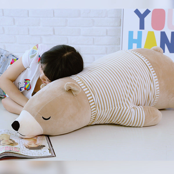 Sleepy Polar Bear Plush