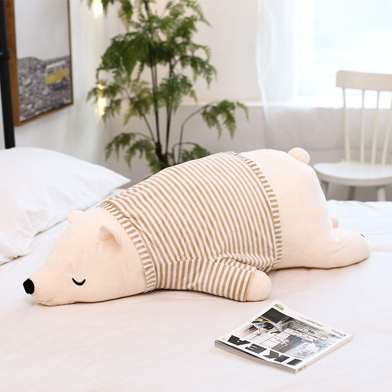 Sleepy Polar Bear Plush