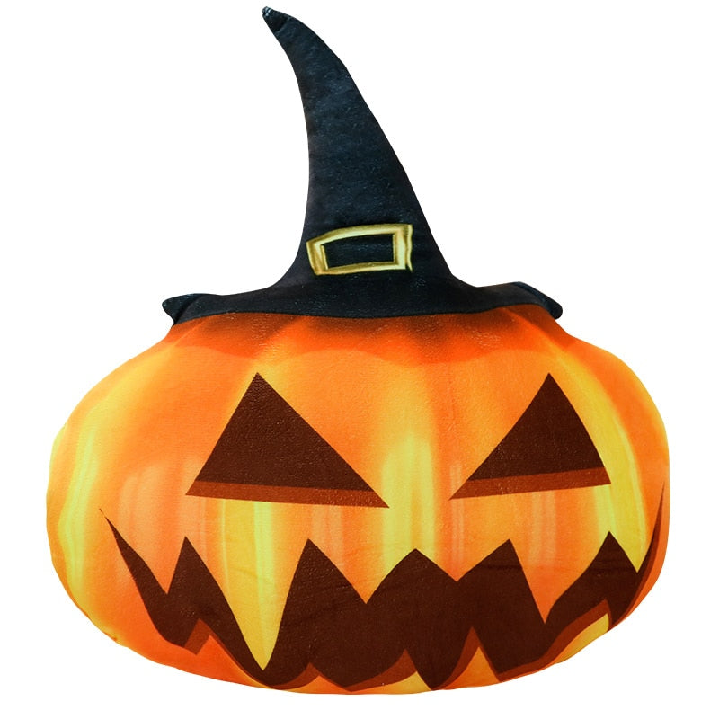 Halloween Jack O Lantern Plush Pillows