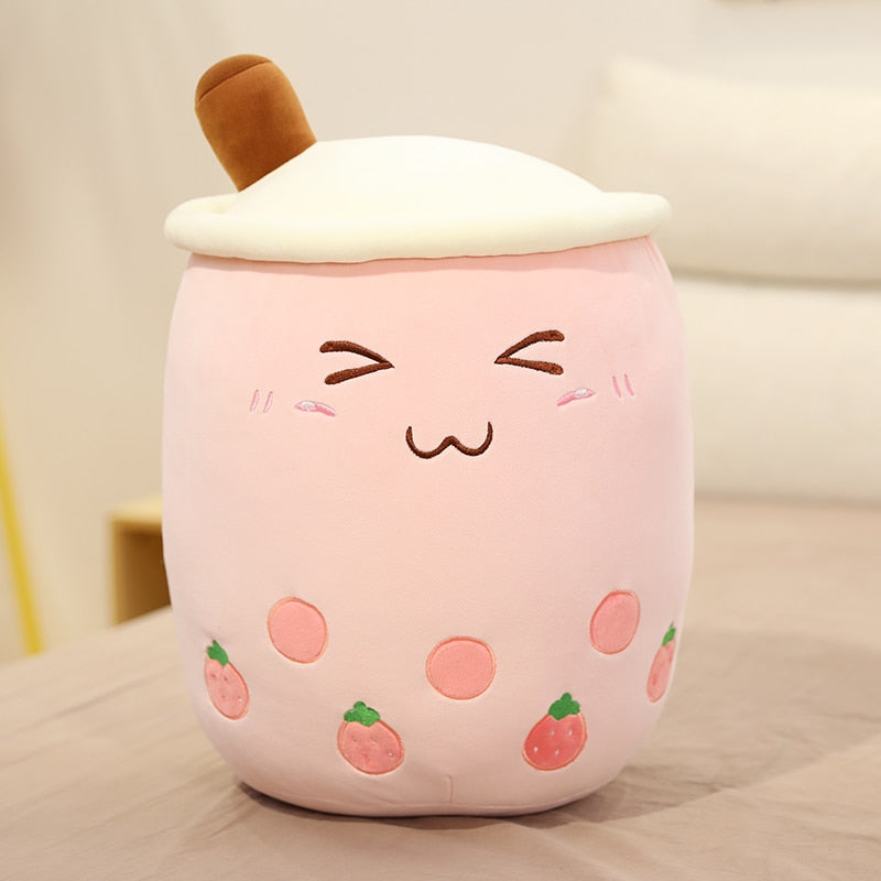 Boba Fruit Tea Plushies
