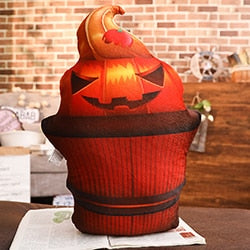 Halloween Jack O Lantern Plush Pillows
