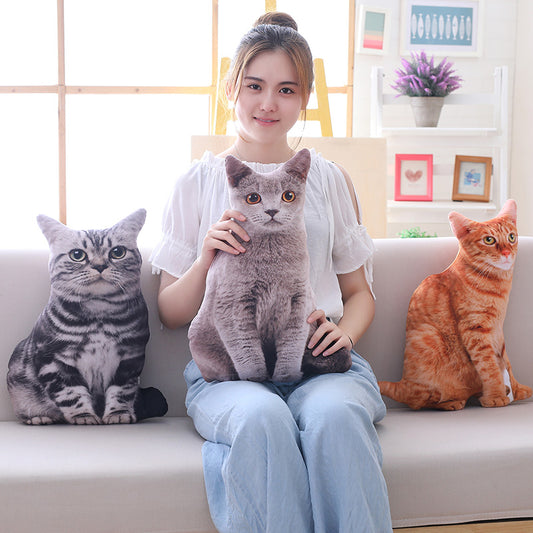 Copy Cat Plush Pillow