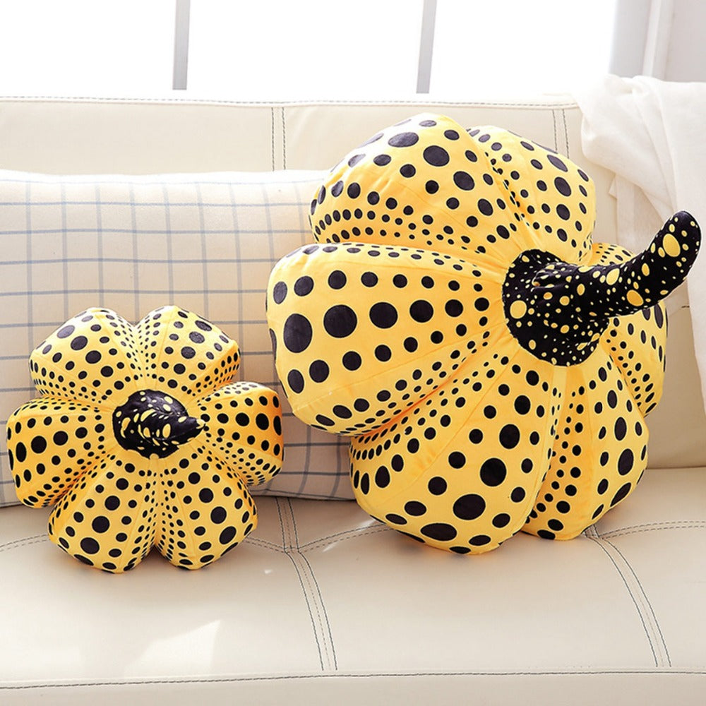 Spotted Pumpkin Pillow Plush