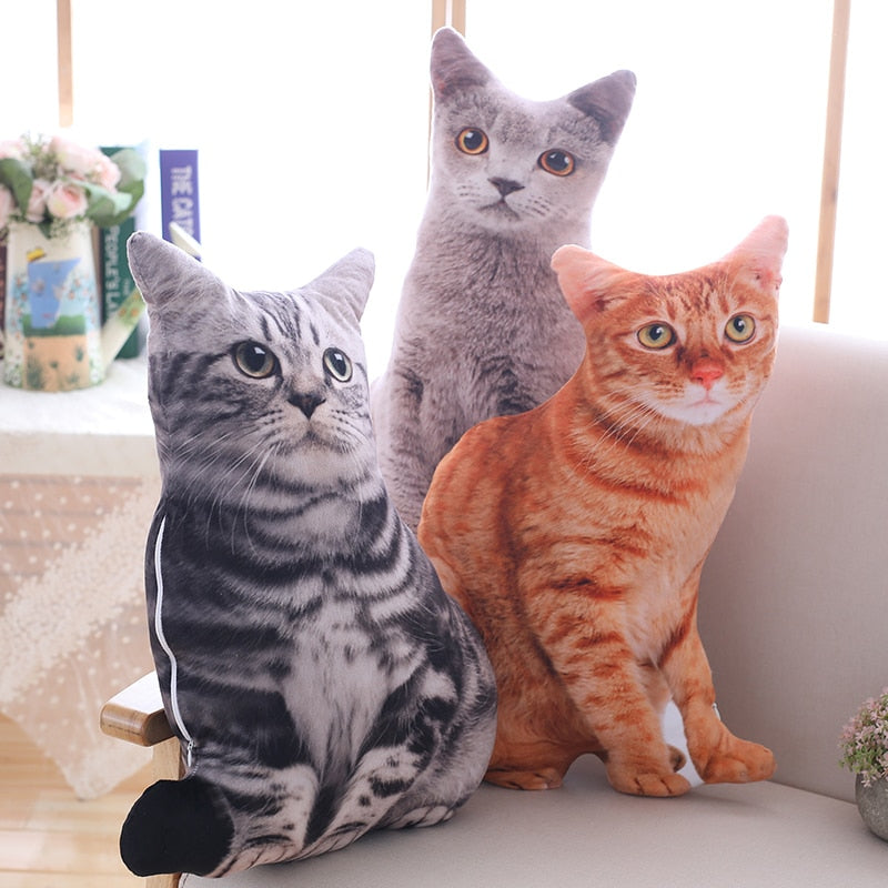 Copy Cat Plush Pillow