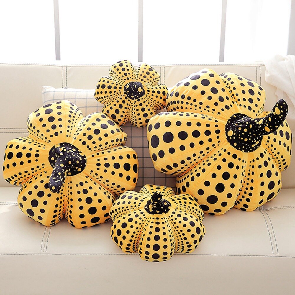 Spotted Pumpkin Pillow Plush