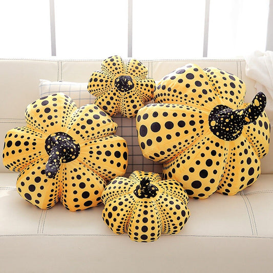 Spotted Pumpkin Pillow Plush