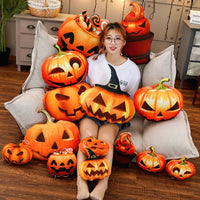 Halloween Jack O Lantern Plush Pillows