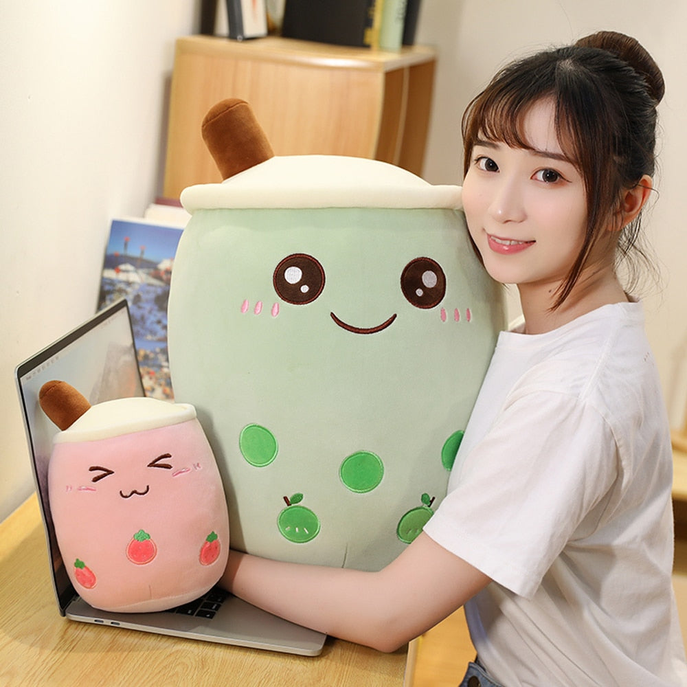 Boba Fruit Tea Plushies